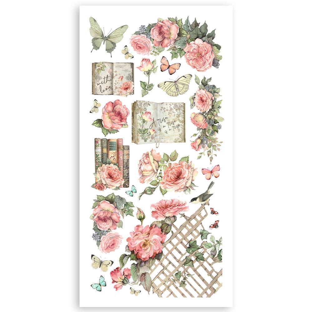 Stamperia Double-Sided Paper Cut-Outs - House of Roses