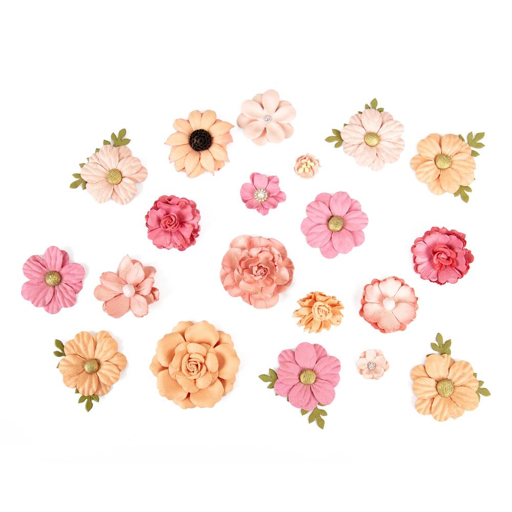 Craft Perfect Grad Flower Pack - Pink 20pk