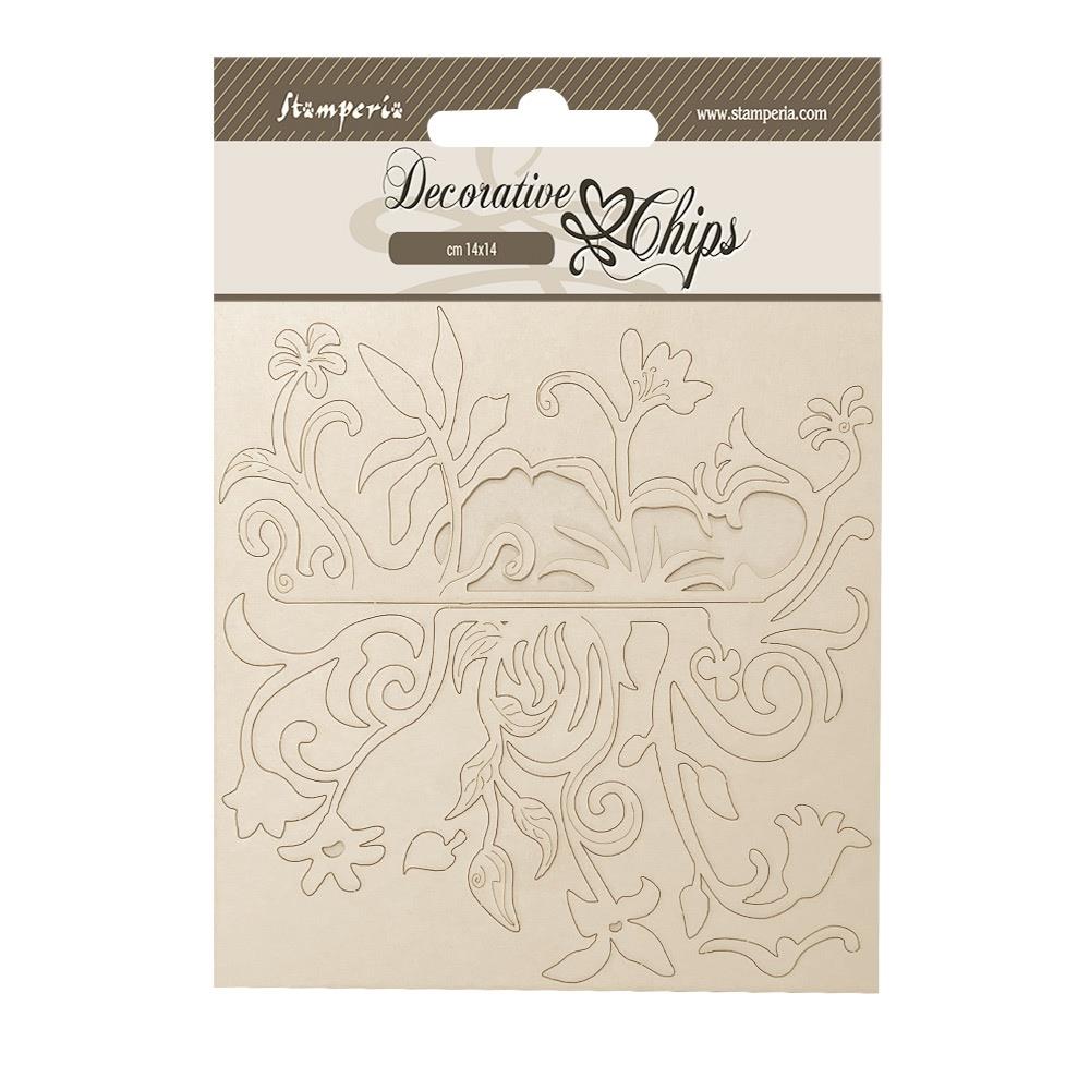 Stamperia Decorative Chips - Hidden Grove
