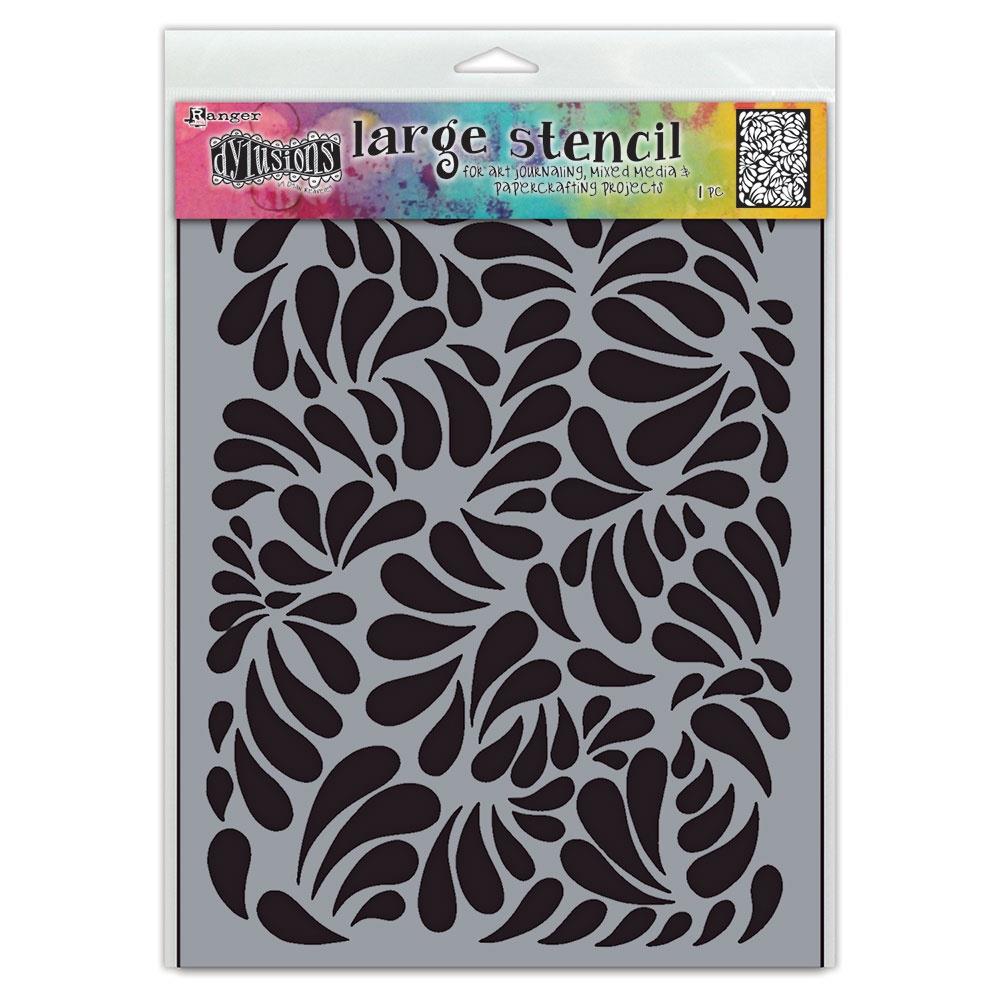 Dyan Reaveley Dylusions Stencils 9x12 - Brush Strokes