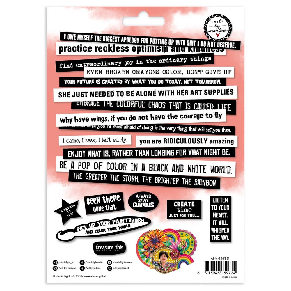 Art By Marlene Collection Paper Elements - A Lot Of Quotes