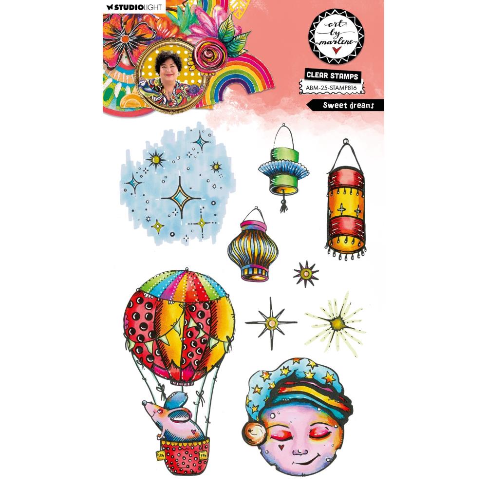 Art By Marlene Cling Rubber Stamps - Mandala Crush