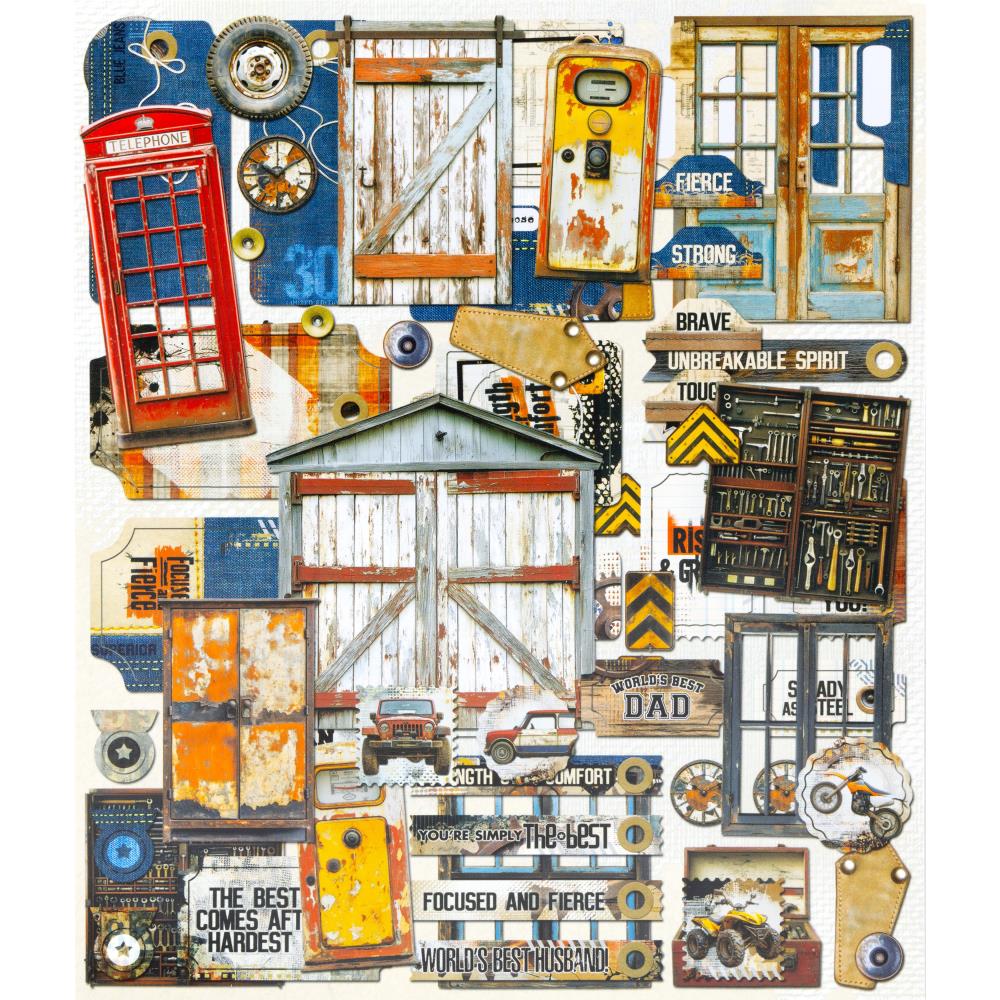 49 And Market Die-Cuts - Rust and Revs 2.0