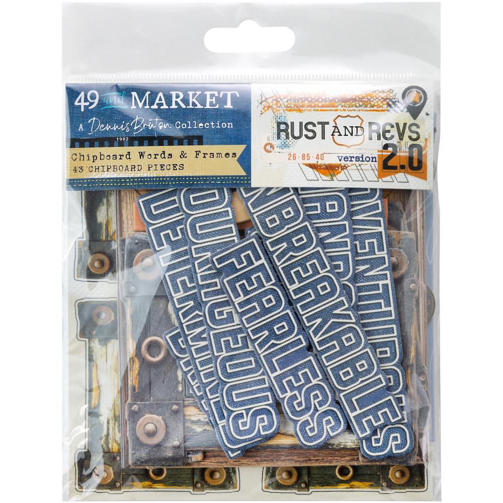 49 And Market Chipboard Set - Rust and Revs 2.0