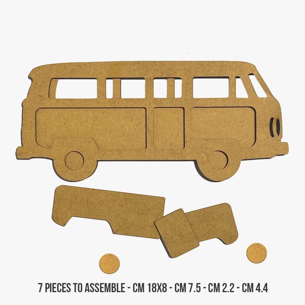 Stamperia Crafty Shapes - Silent Sea Van