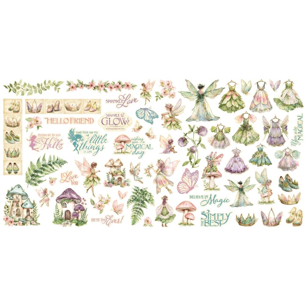 Graphic 45 Ephemera Set - Fairy Boutique
