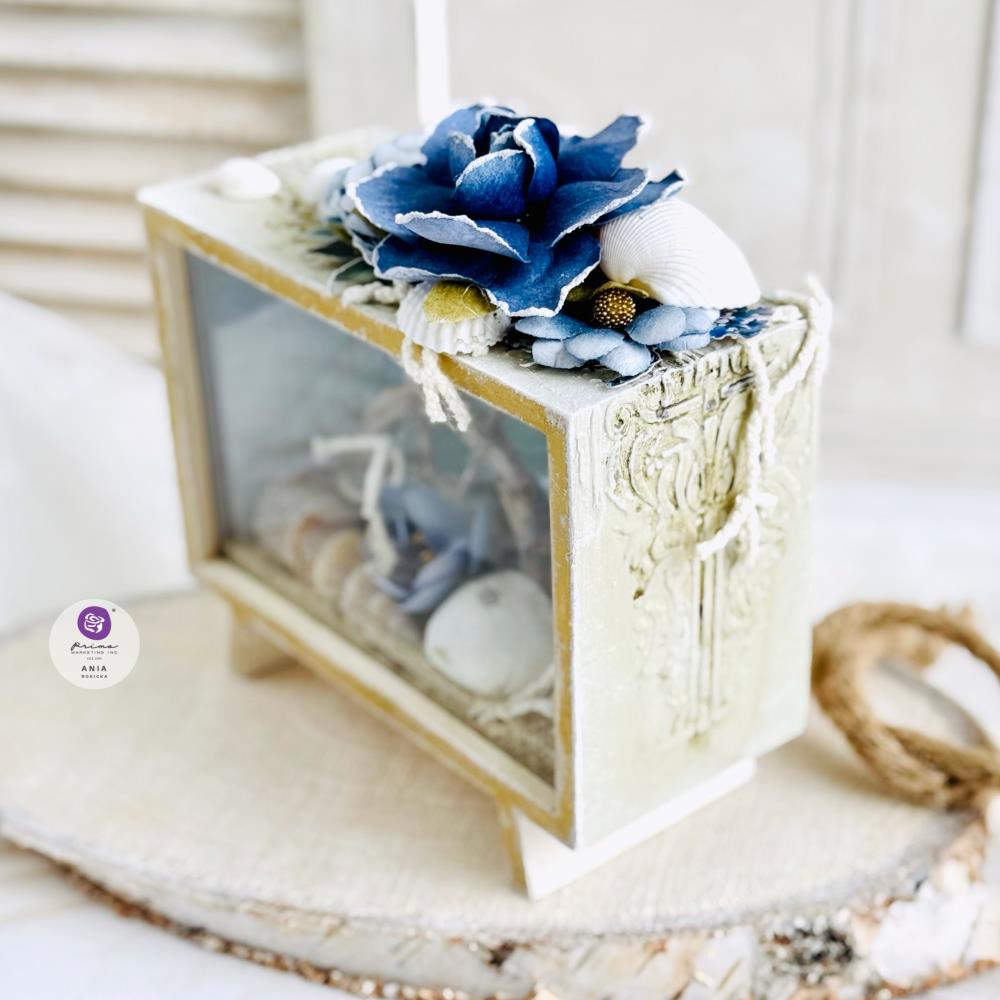 Prima Marketing Mulberry Paper Flowers - Water Florals A Mermaids Tale