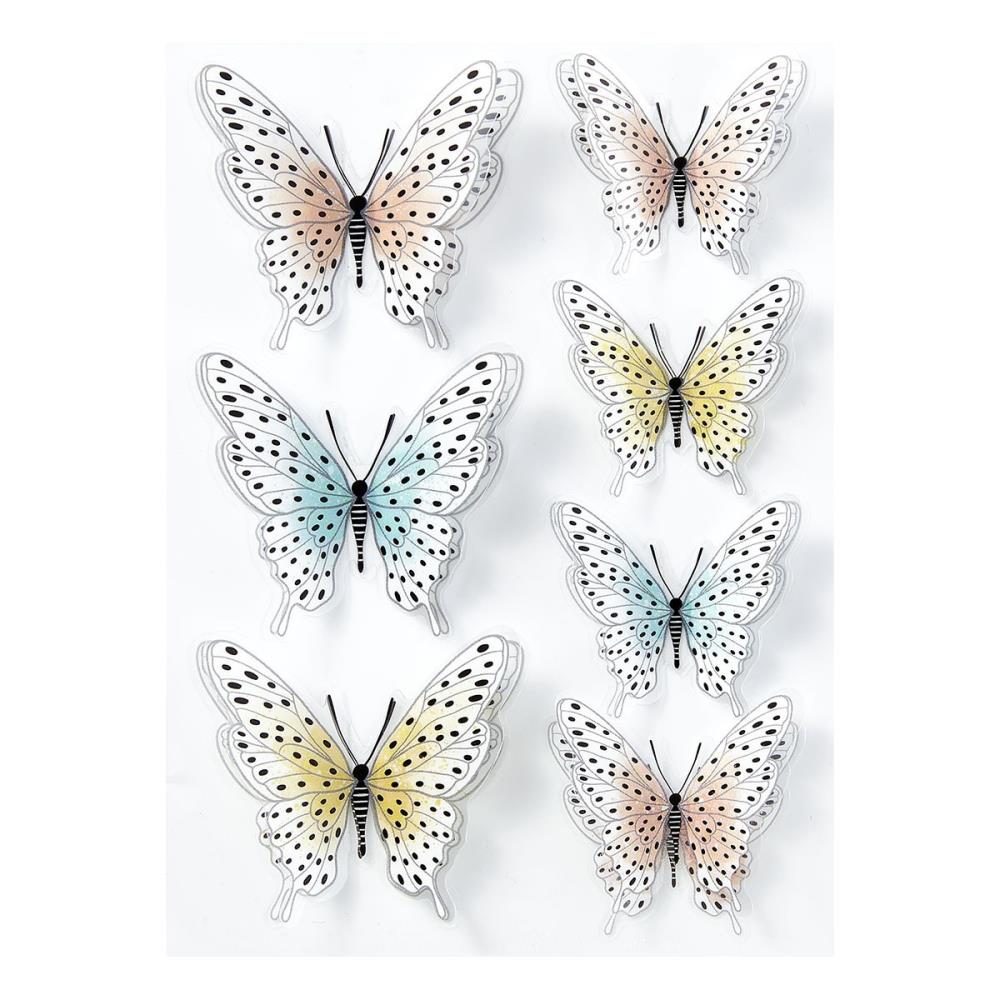 Spellbinders Butterfly Embellishments Rosie's Studio - Hello It's Me