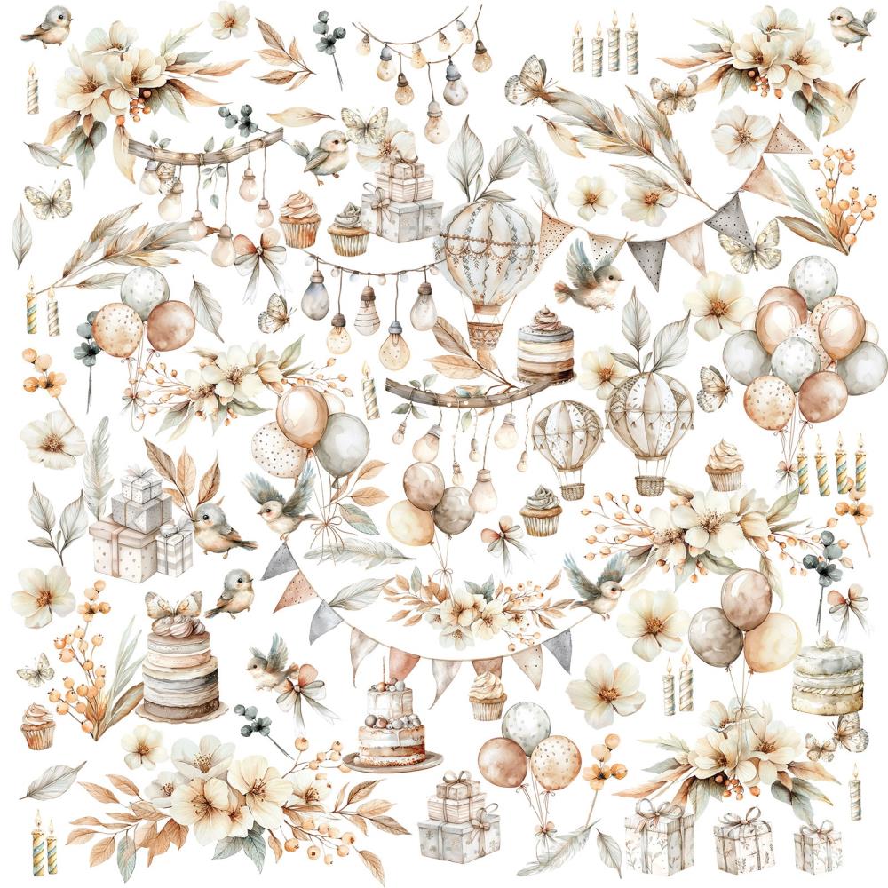 49 And Market Laser Cut Outs - Little Celebrations