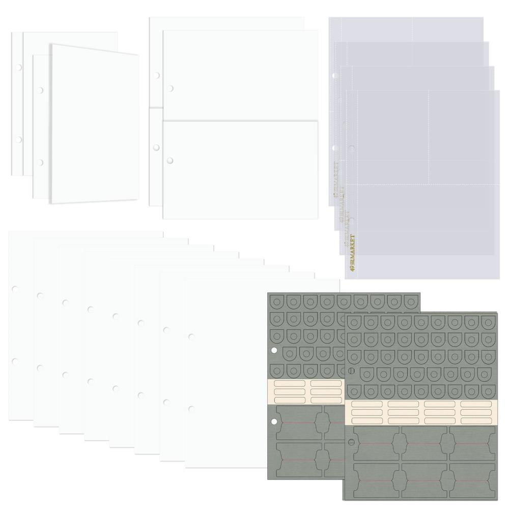 49 and Market Foundations 8.5 x 9 Binder - Little Dreamers / Little Celebrations