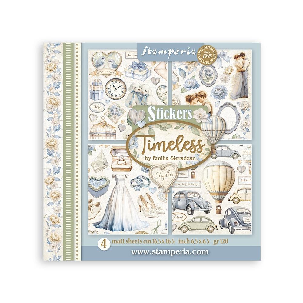 Stamperia Stickers 4pk - Timeless