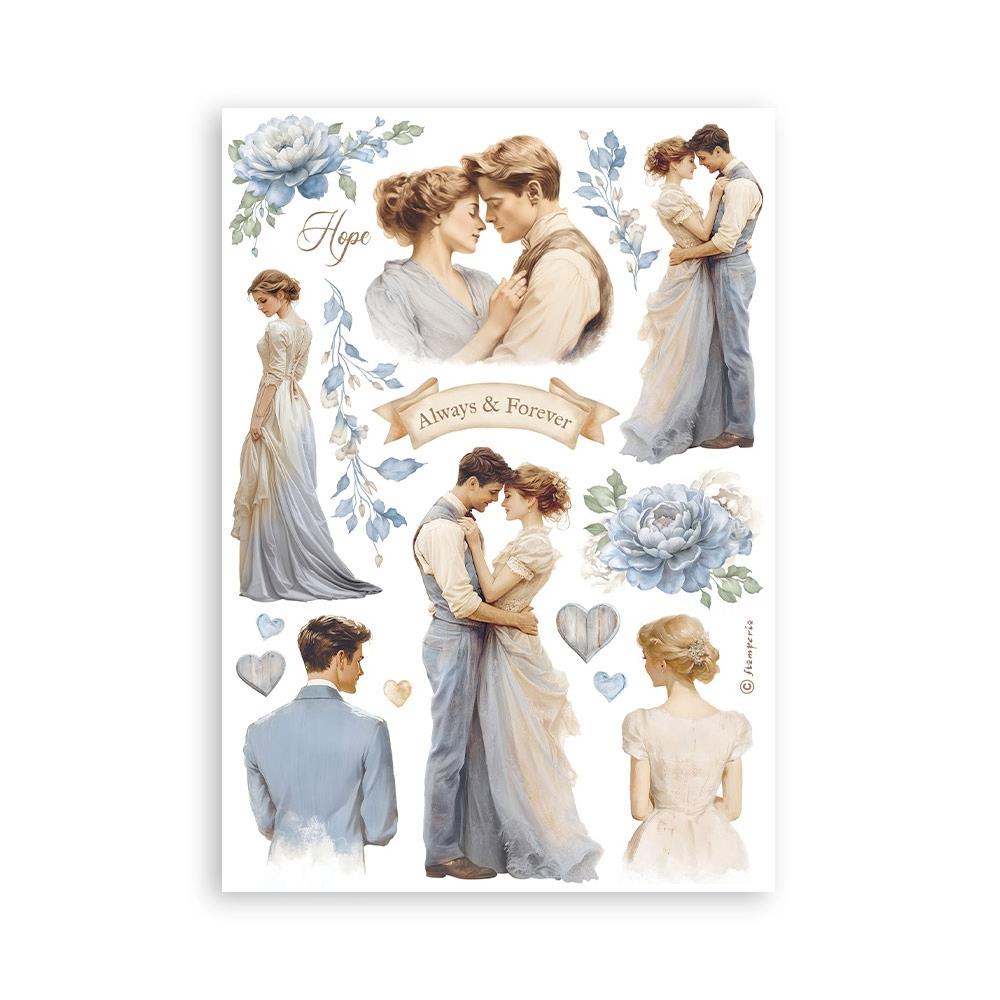 Stamperia Washi Pad A5 - Timeless