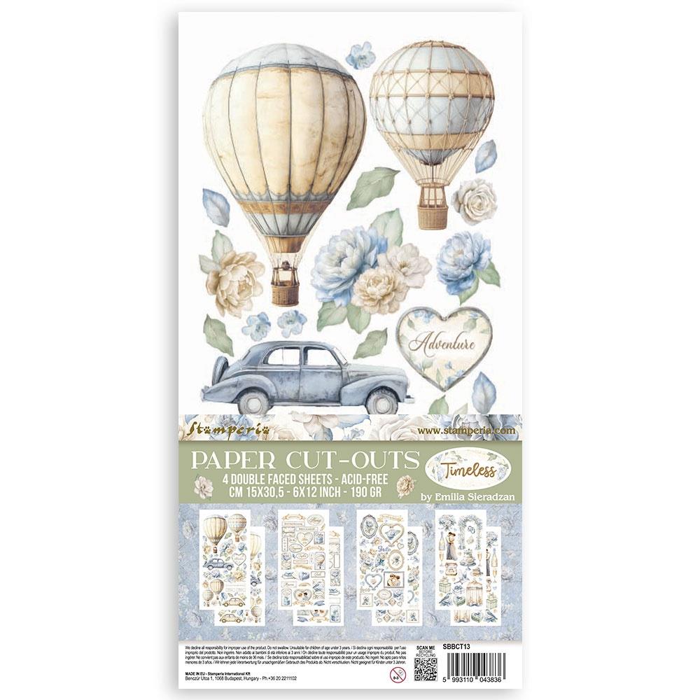 Stamperia Double-Sided Paper Cut-Outs - Timeless