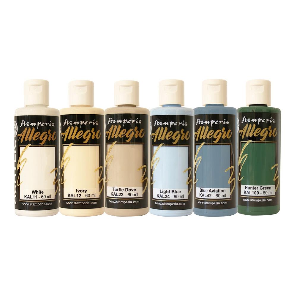 Stamperia Allegro Paint Set - Timeless