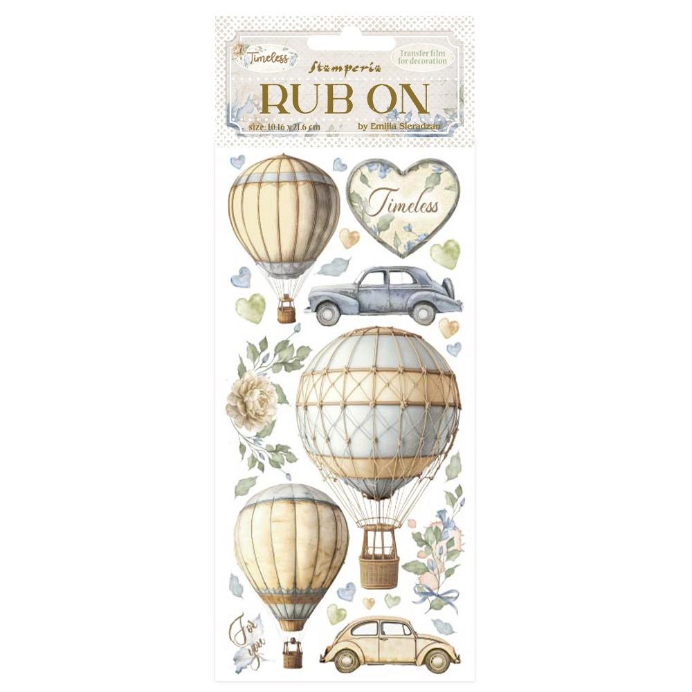 Stamperia Rub-On - Timeless Air Balloons