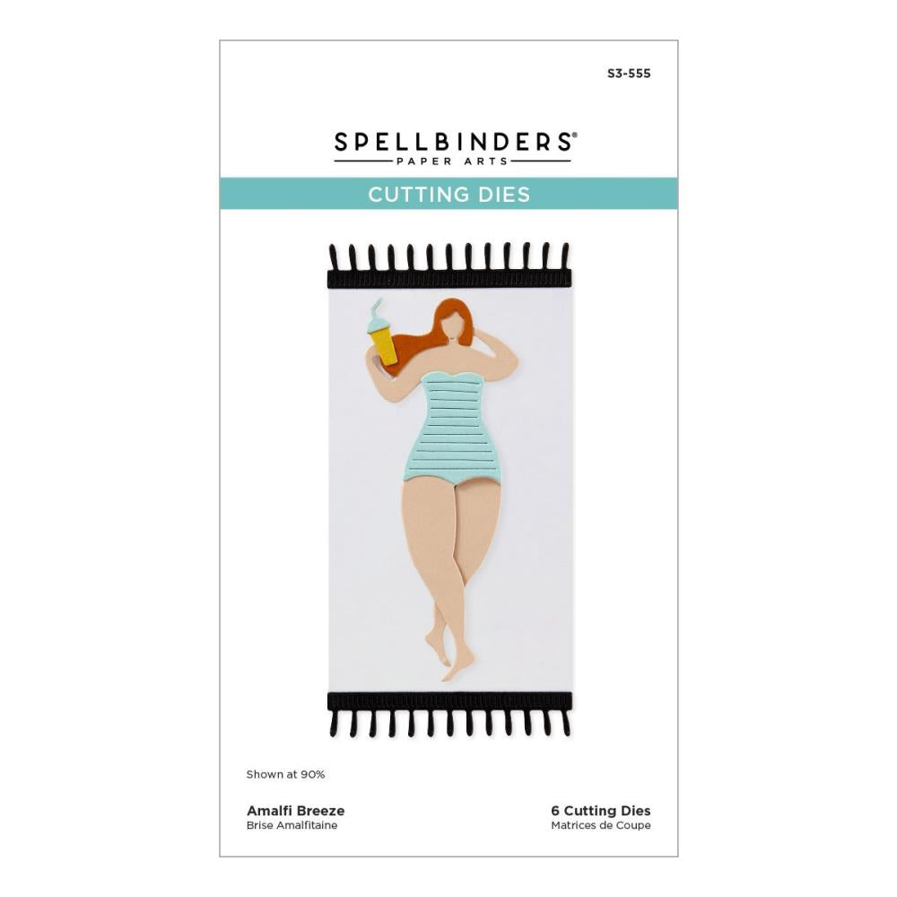 Spellbinders Etched Dies - Amalfi Breeze