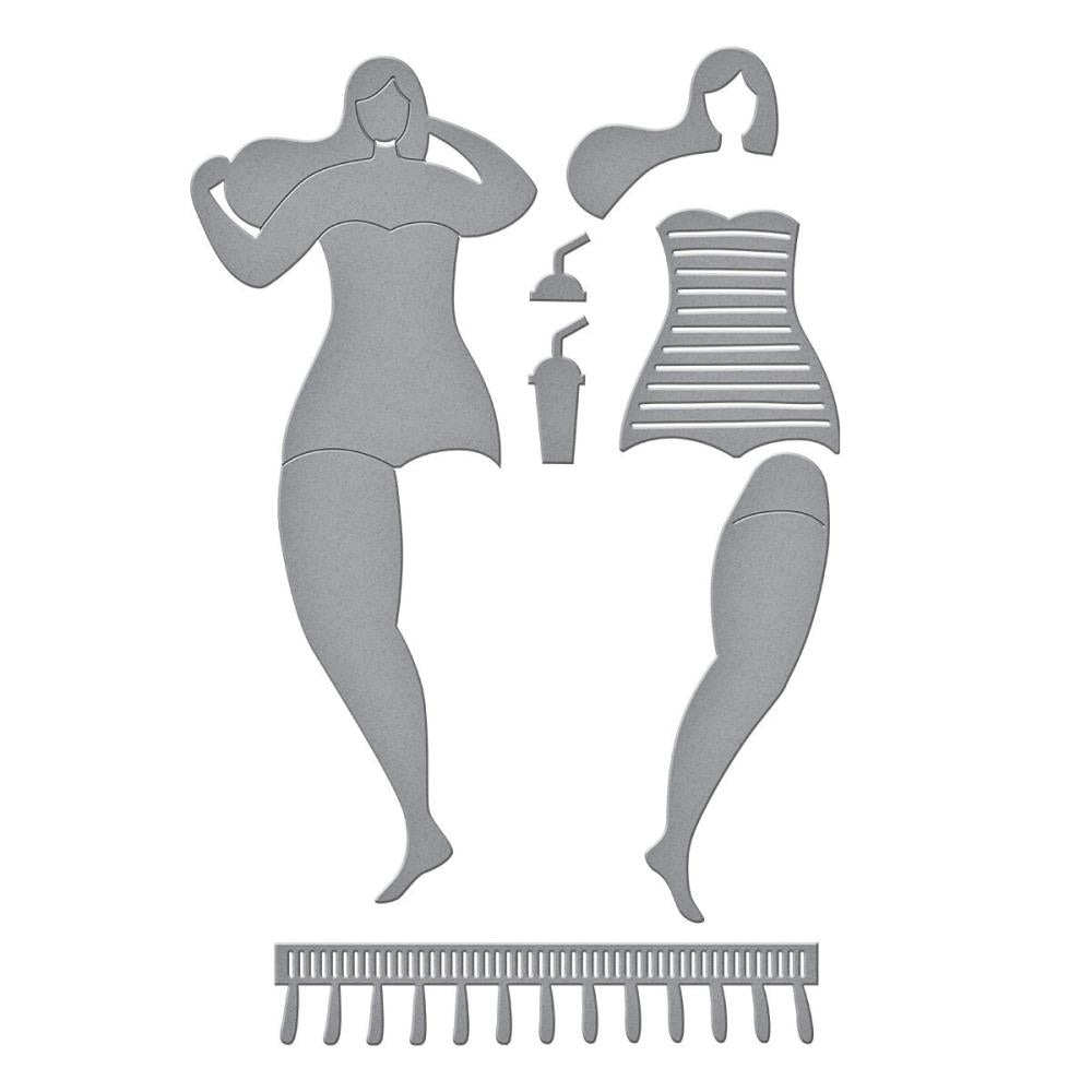 Spellbinders Etched Dies - Amalfi Breeze