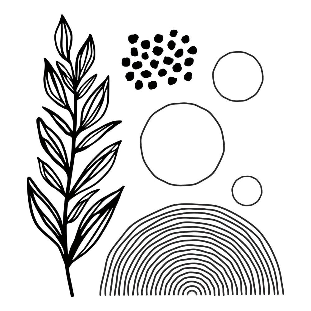 Spellbinders Press Plate - Flourishing