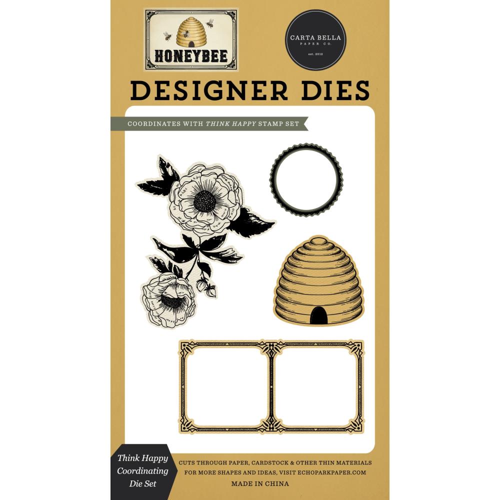 Carta Bella Honey Bee Small Die Set - Think Happy
