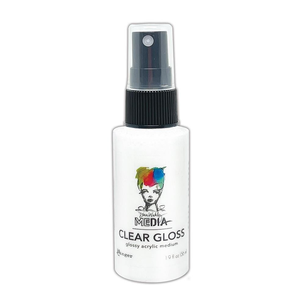 Dina Wakley Media Gloss Sprays - Clear