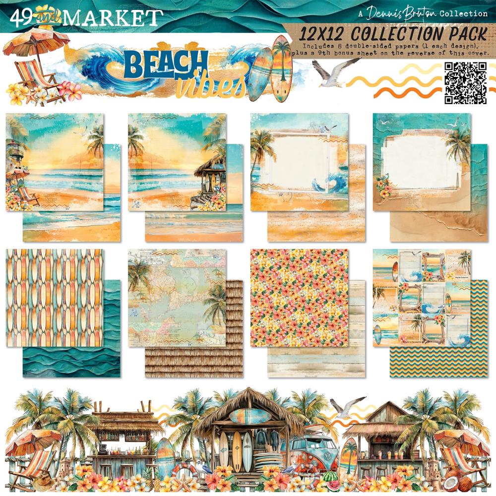 49 And Market Collection Pack 12X12 - Beach Vibes