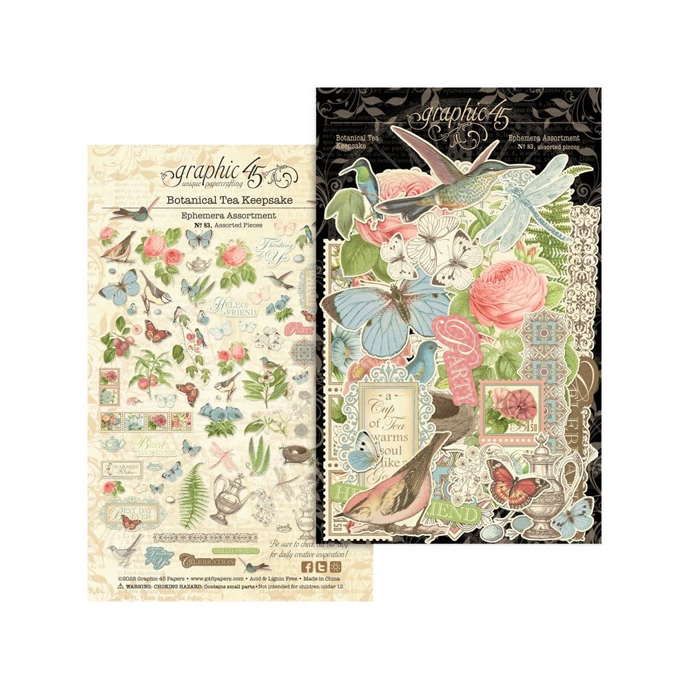 Graphic 45 - Keepsake kit- Botanical Tea