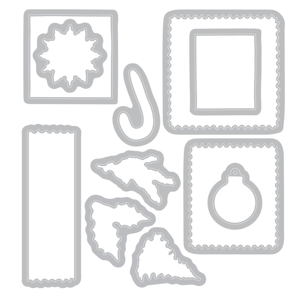 Sizzix Framelits Die & Stamp Set by 49 & Market - Special Delivery