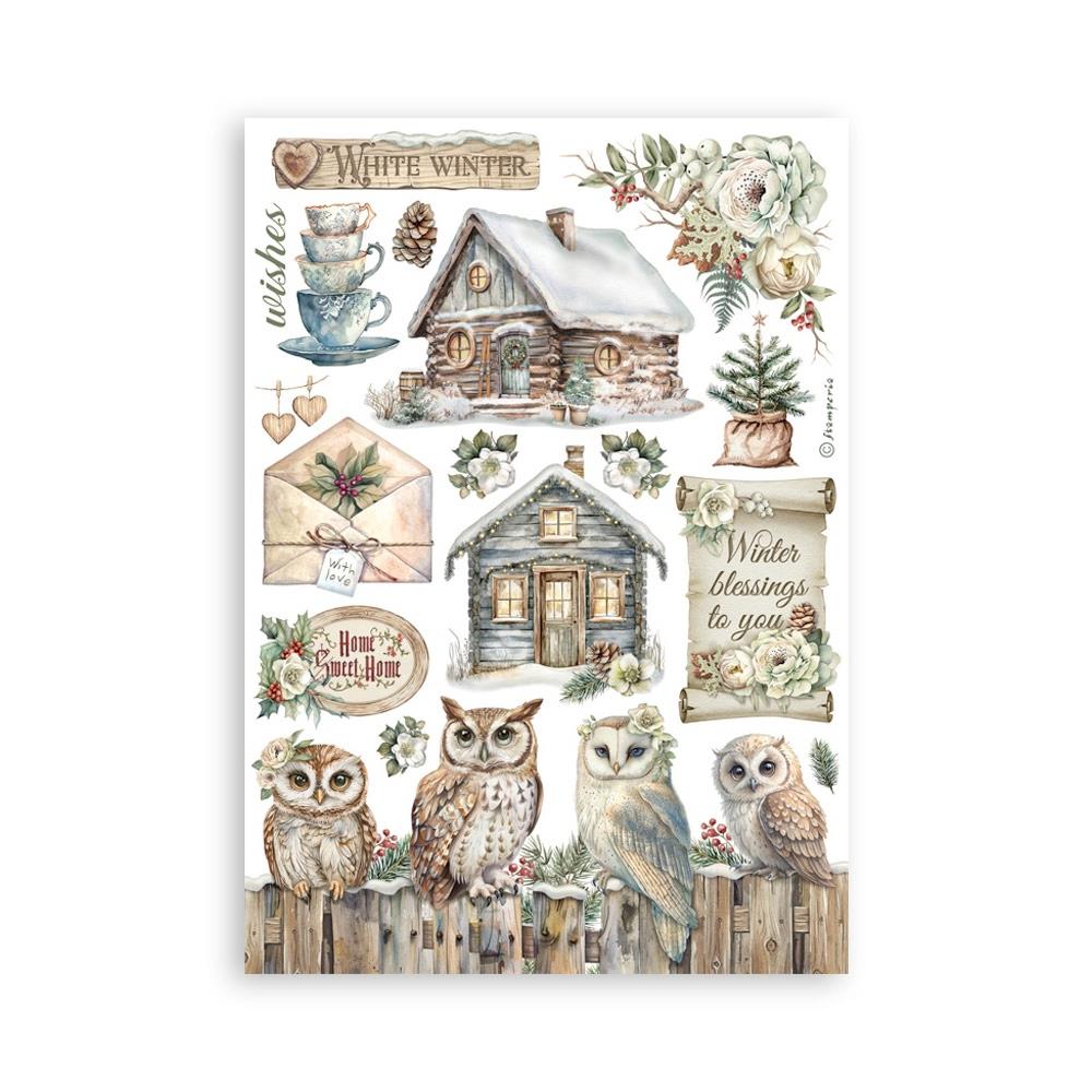 Stamperia Washi Pad A5 - The Owl's House