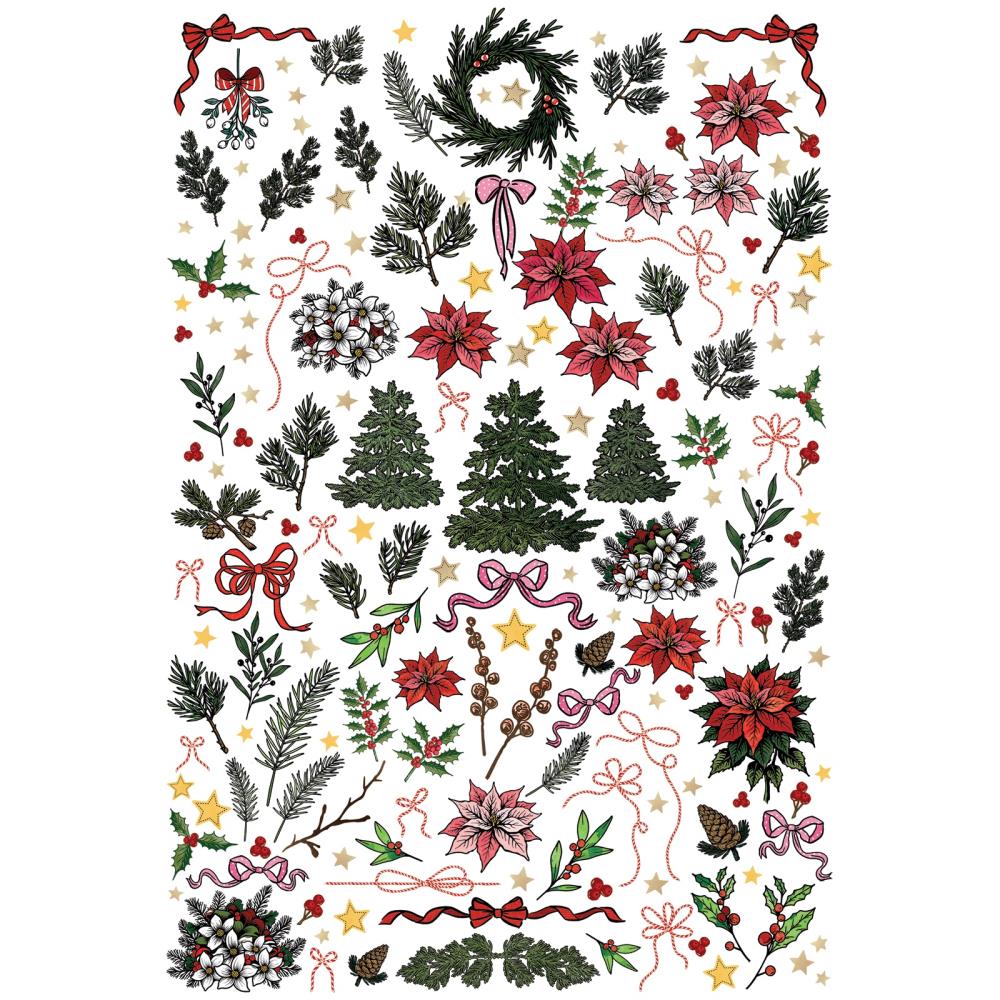 49 And Market Laser Cut Outs - Foliage Mistletoe And Memories