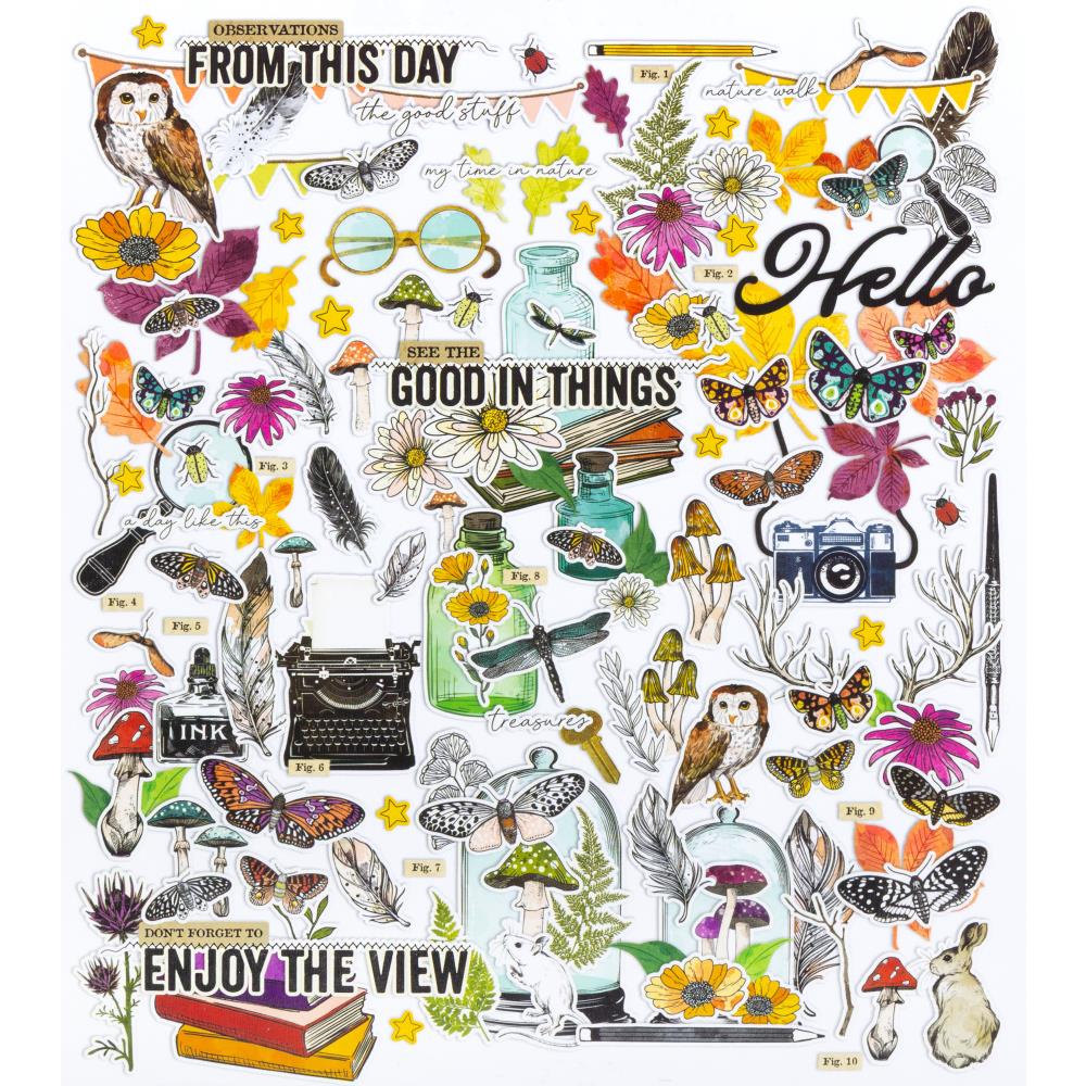 49 And Market Ephemera Set - Icons and Titles - Curiosities In Willow Grove