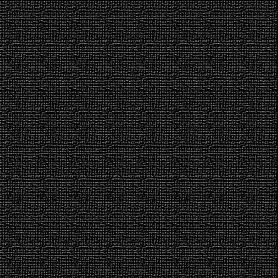 Solid black color swatch with a textured pattern
