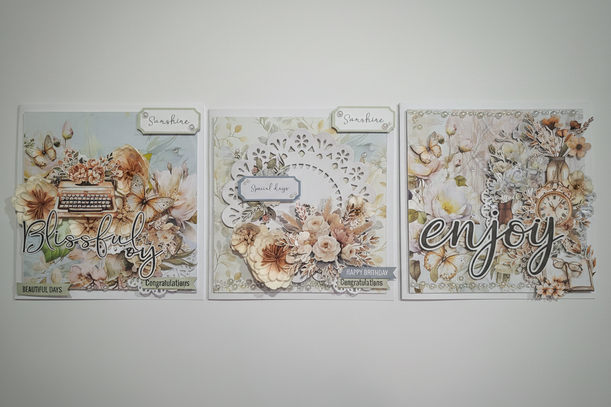 3 Bohemian Escape Cards Composite
