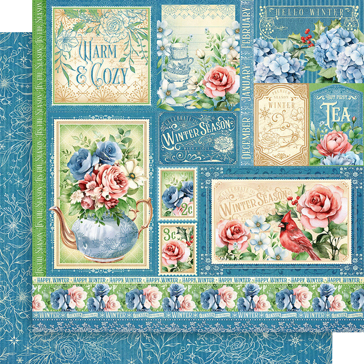 Graphic 45 Collection Pack 12×12 - Season To Celebrate