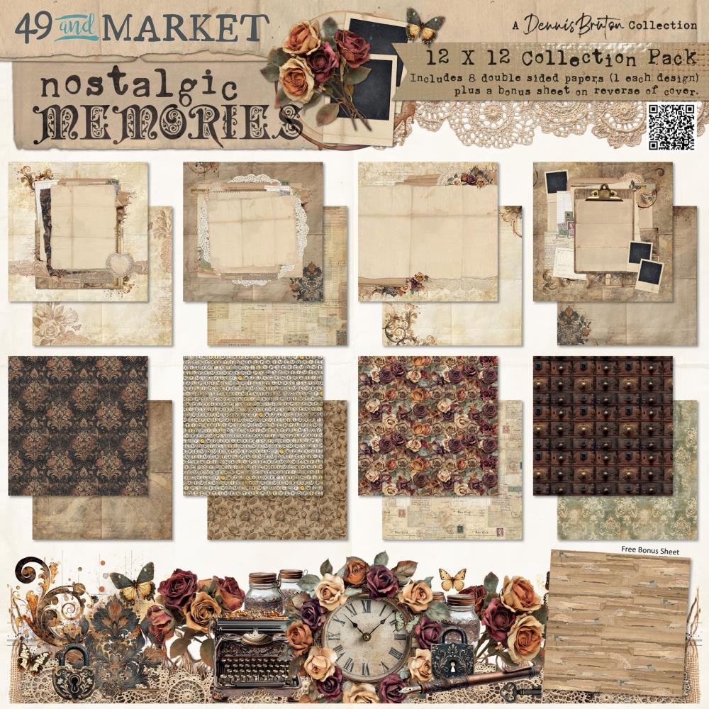 49 And Market Collection Pack 12X12 - Nostalgic Memories