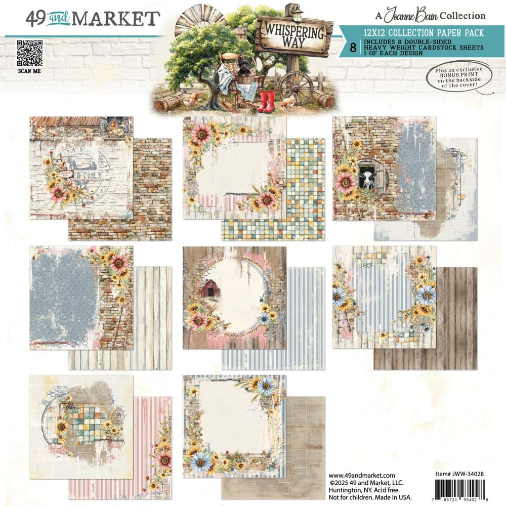 49 And Market Collection Pack 12X12 - Whispering Way