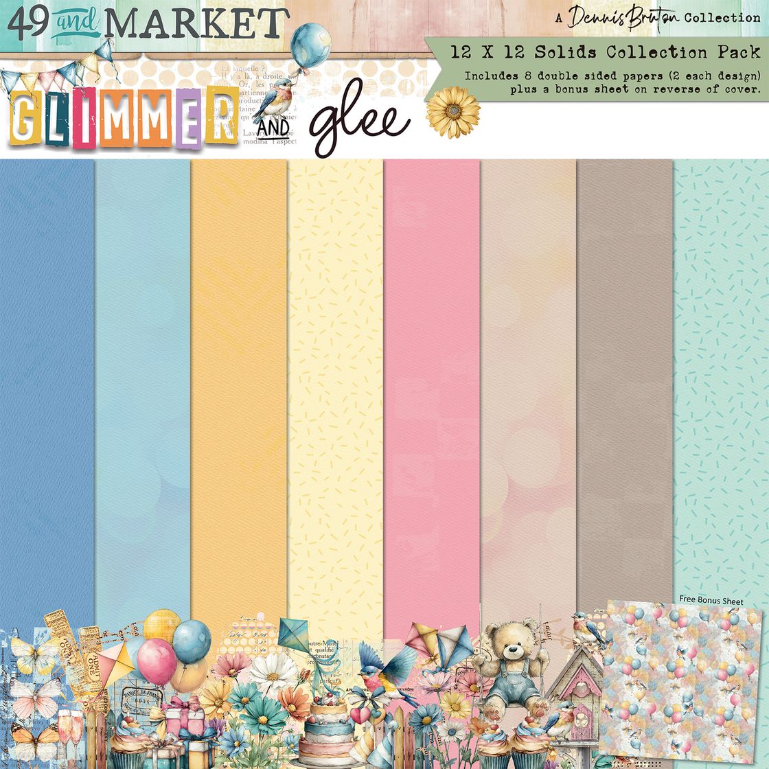 Set of colorful paper strips with decorative patterns on a white background