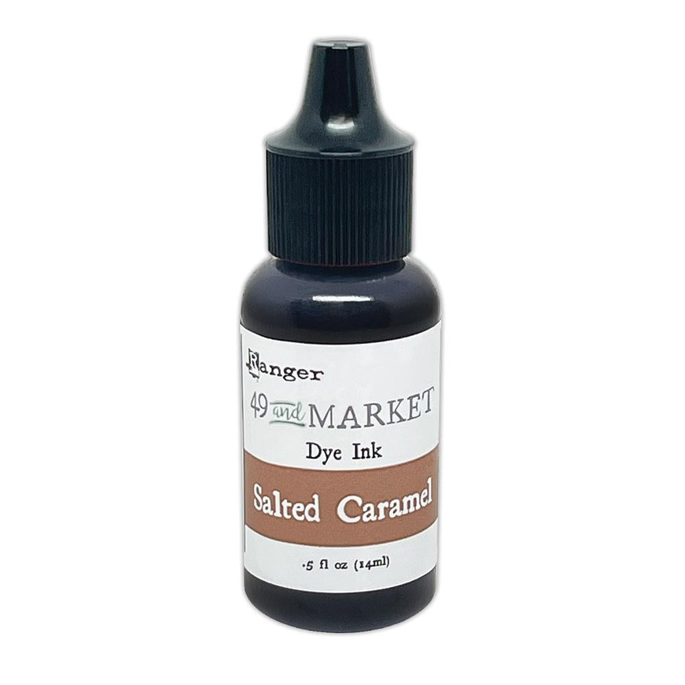 49 and Market Dye Ink Reinker – Salted Caramel 15ml bottle for refreshing dye ink pads
