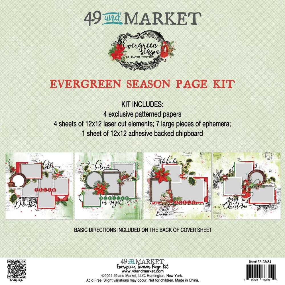 49 And Market Ultimate Page Kit - Evergreen Season