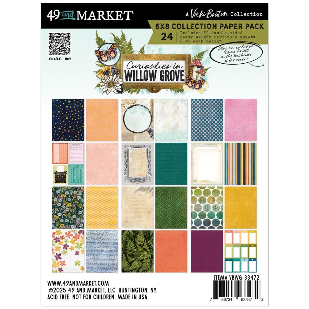 49 & Market Collection Pack 6x8 - Curiosities In Willow Grove