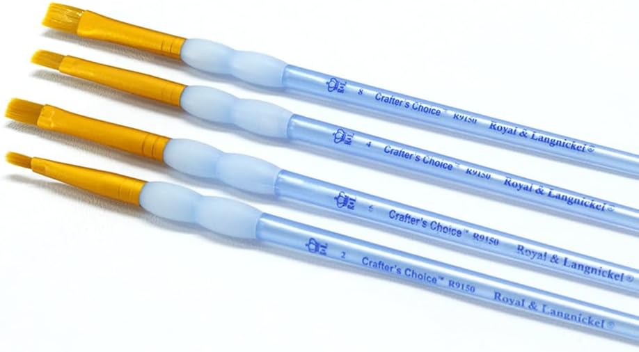 Golden Taklon Shader Brush Set