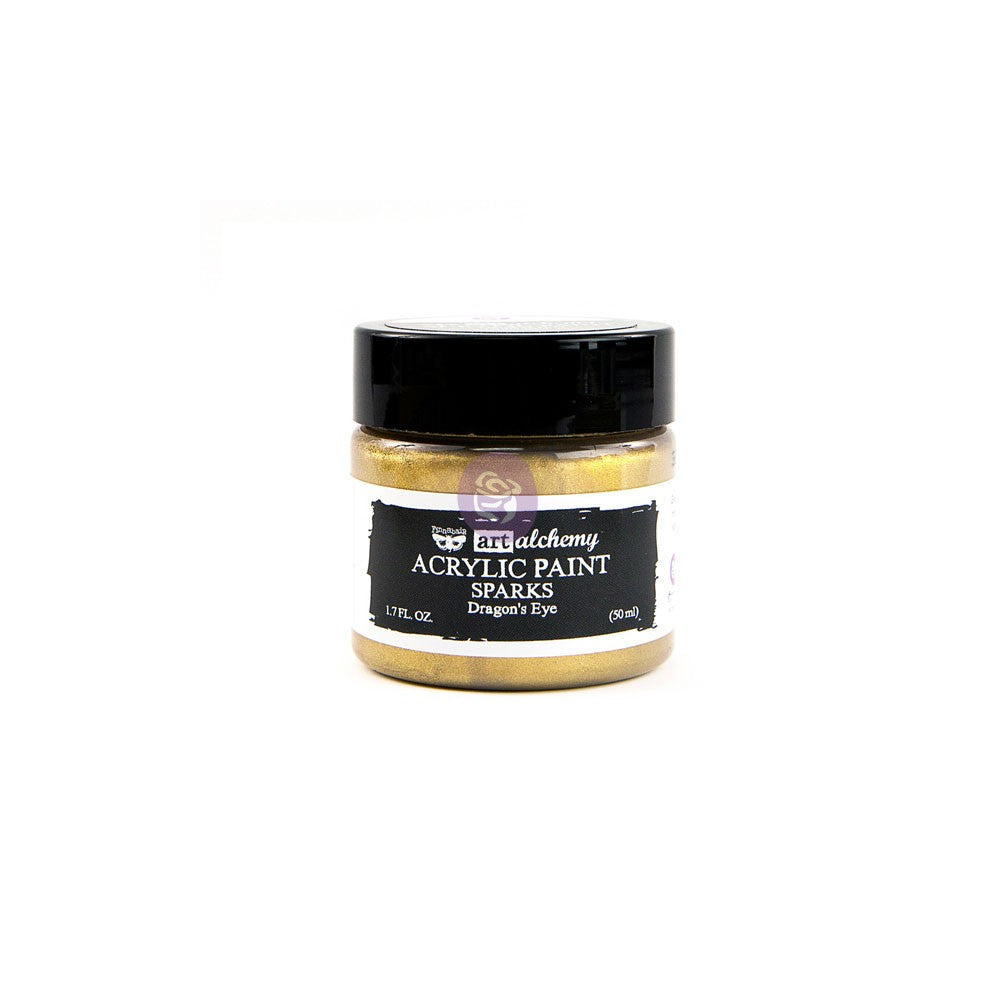 Shimmer Dragon's Eye Finnabair Art Alchemy Sparks Acrylic Paint – 50ml (1.69oz)