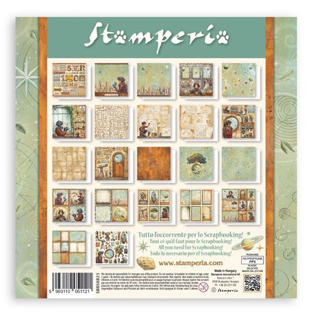 Stamperia Single-Sided Paper Pad 8x8 - A New Beginning
