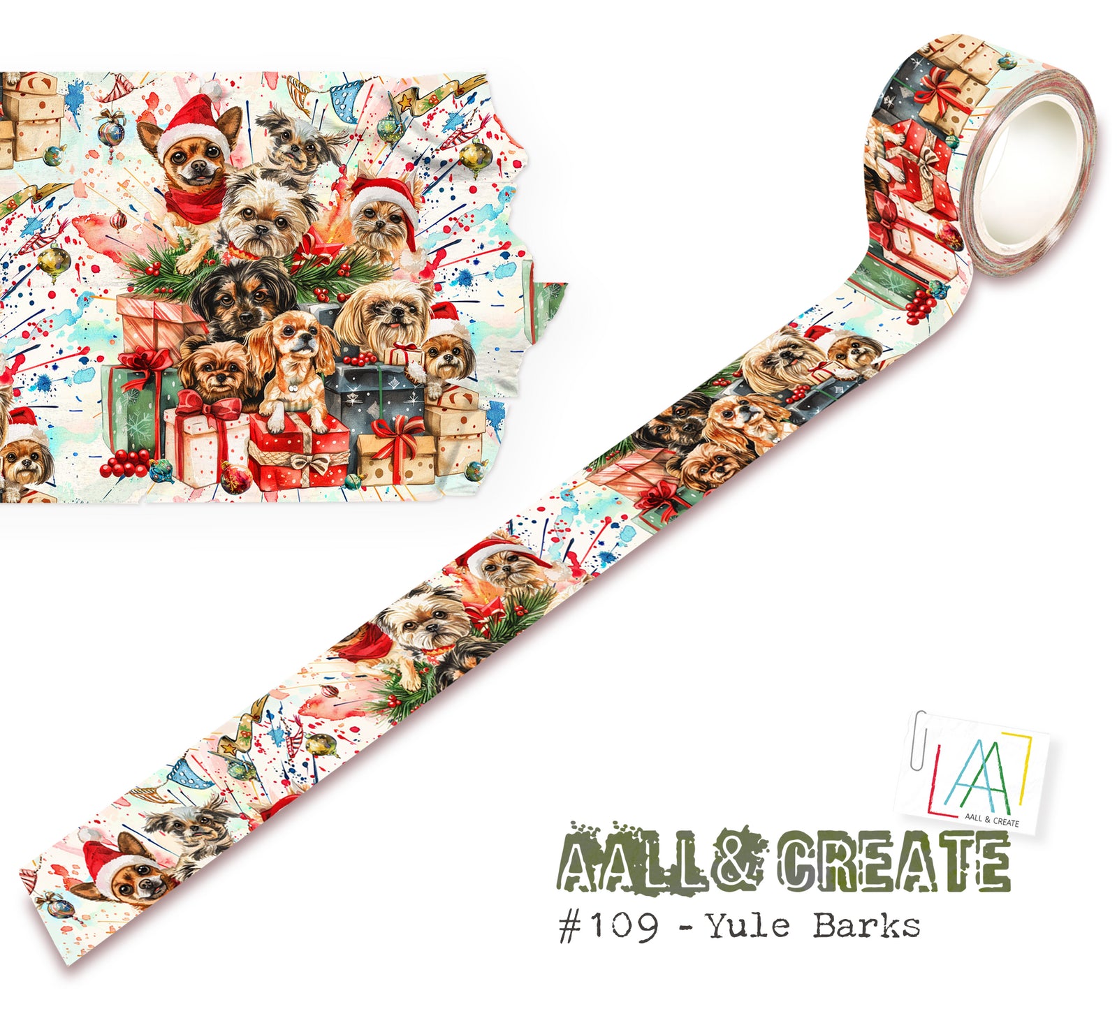AALL And Create Washi Tape - Yule Barks