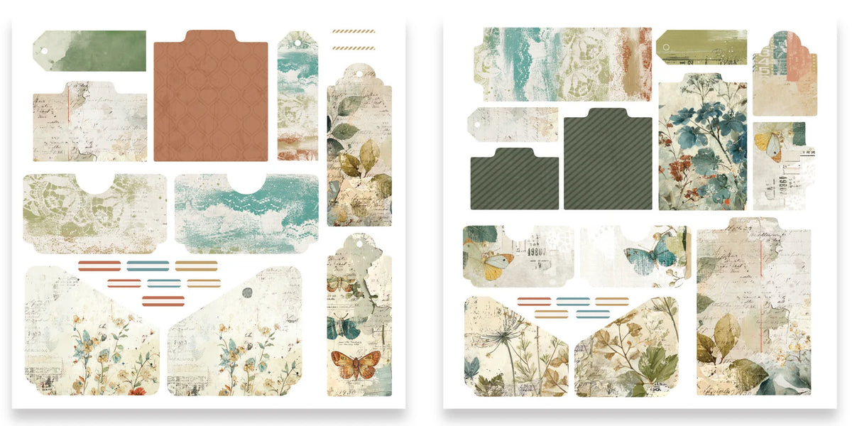 Arden Ephemera Pack - Amber Ledgers Journalmakers