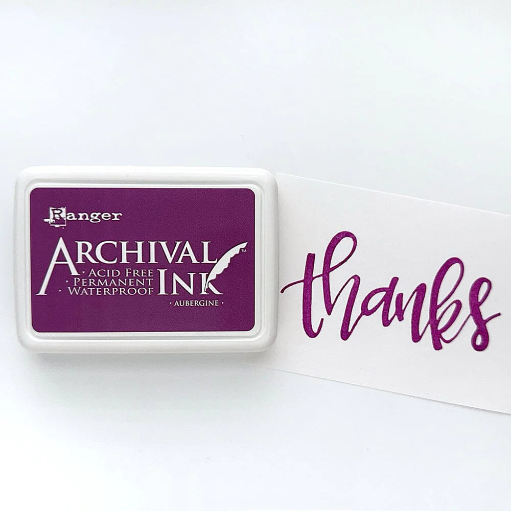 Ranger Archival Ink Pad - Aubergine