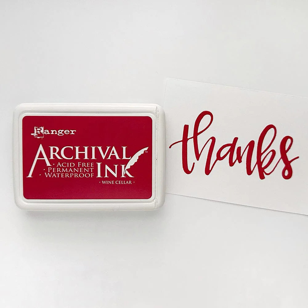 Ranger Archival Ink Pad - Wine Cellar