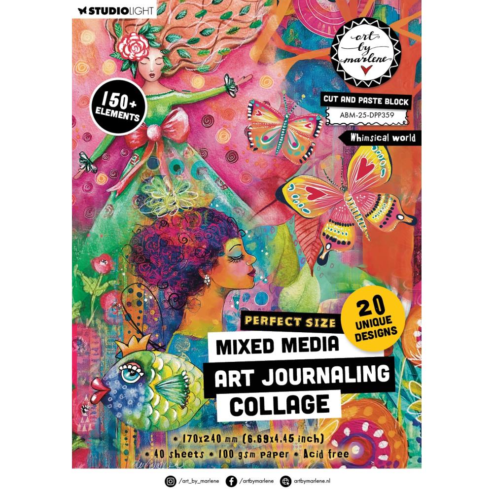 “Whimsical World scrapbook elements – 150+ cut and paste designs”