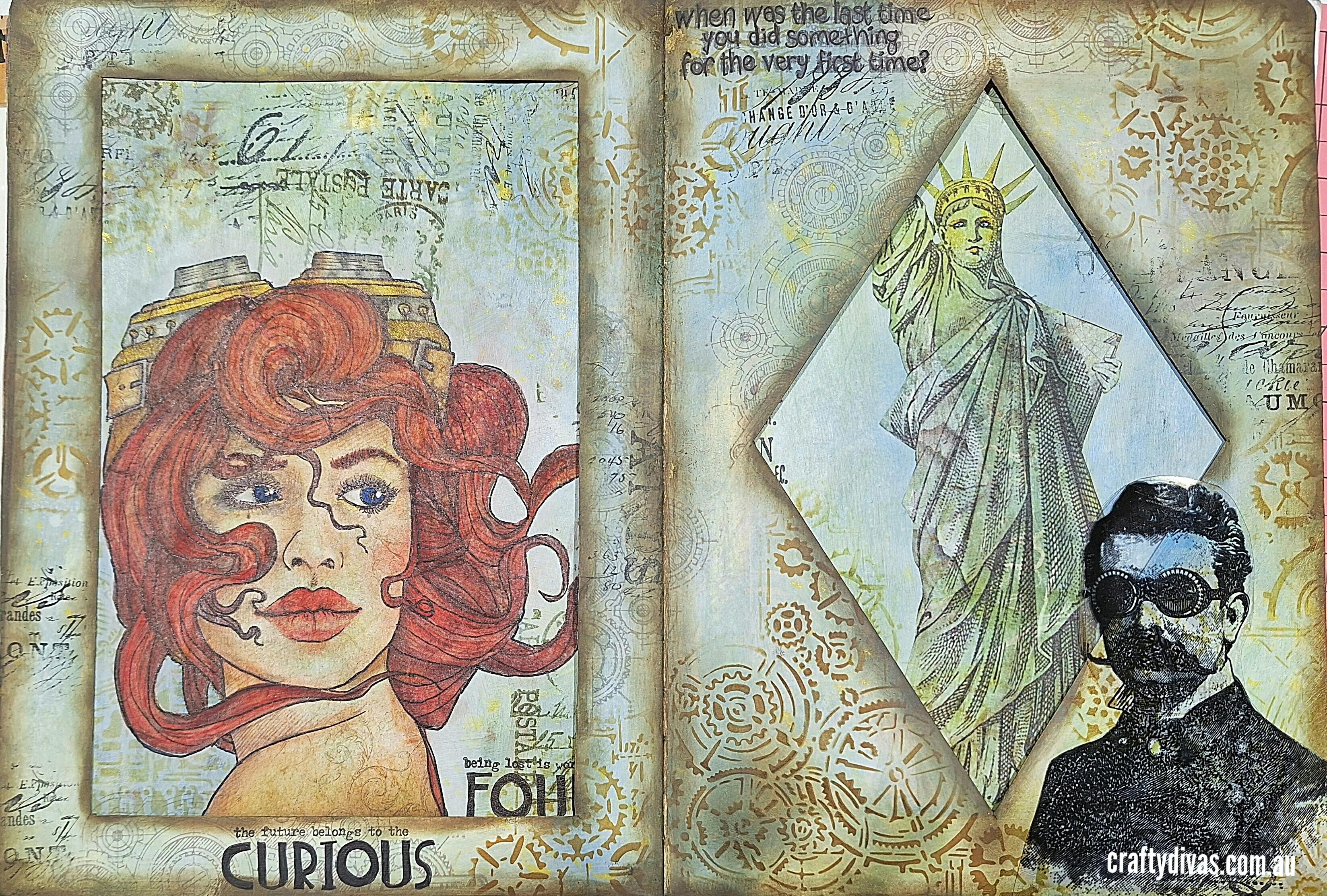 Art Journal Class: Travel Windows - Sunday 8th June 1pm