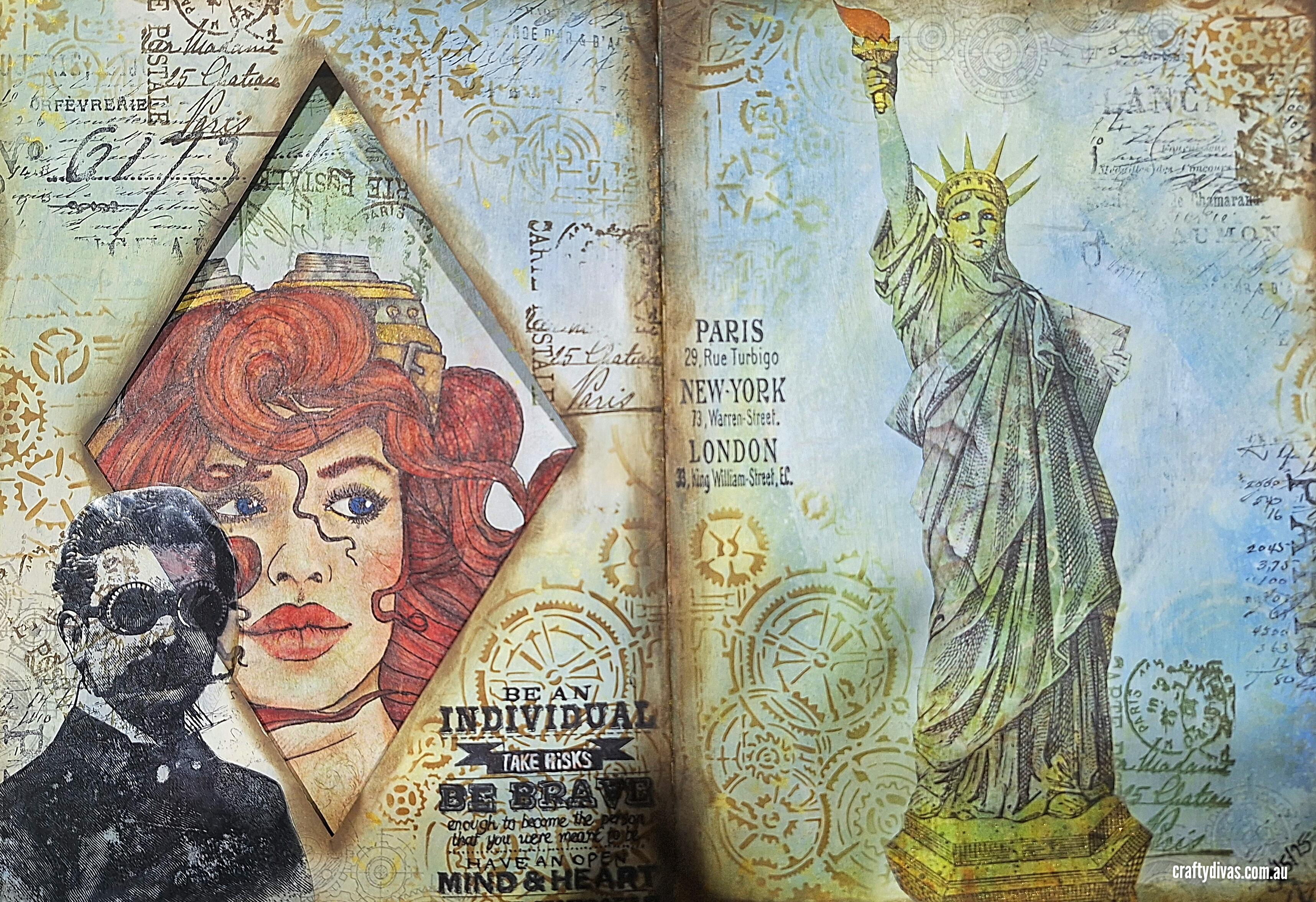 Art Journal Class: Travel Windows - Sunday 8th June 1pm