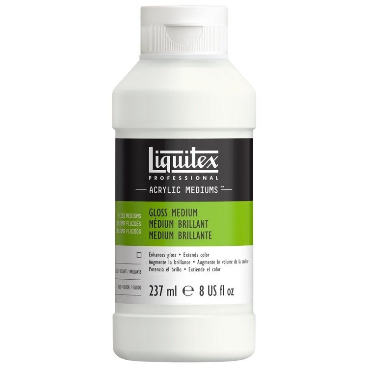 Liquitex - Gloss Acrylic Fluid Medium & Varnish 237ml